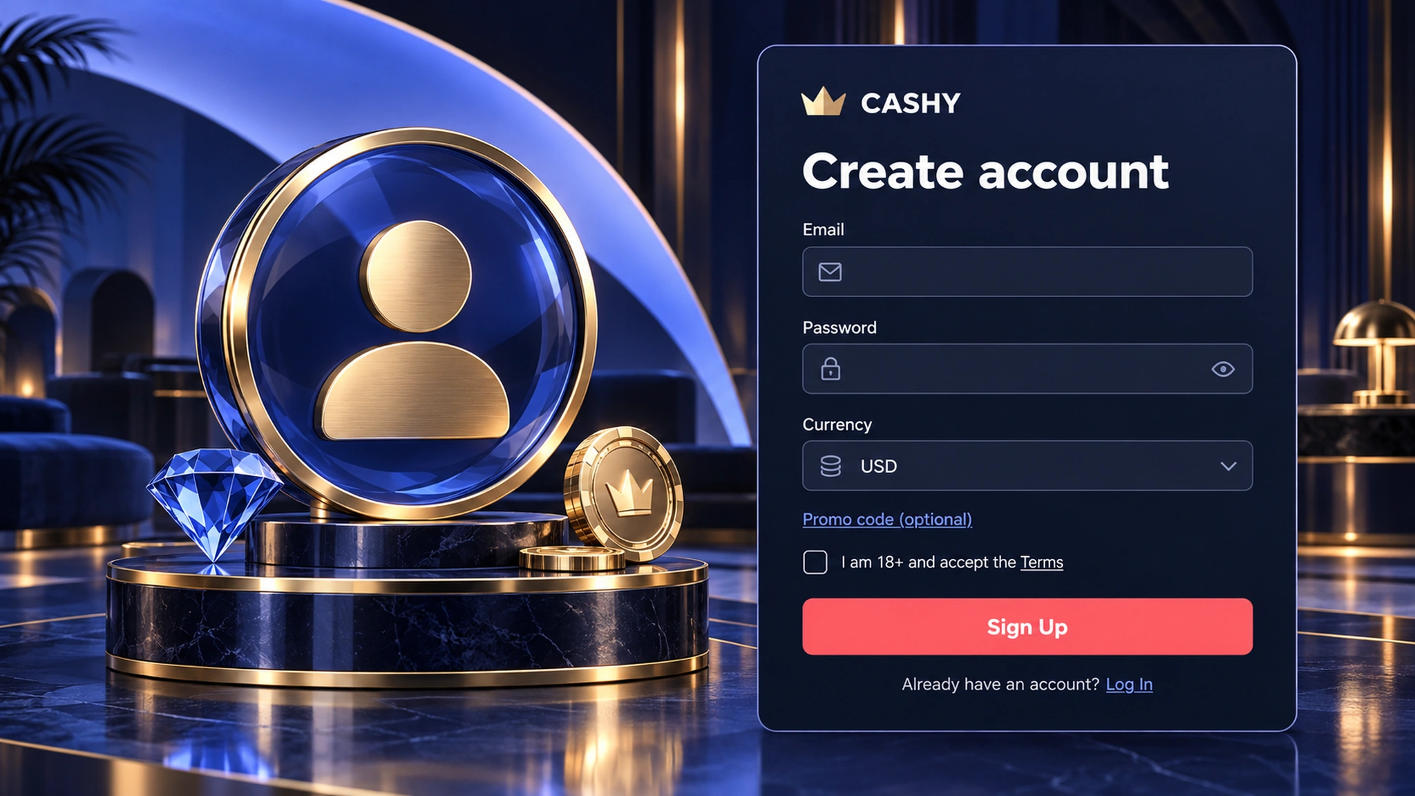 How to Sign Up at Online Casino Cashy